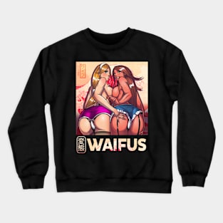 Waifus v2 Crewneck Sweatshirt